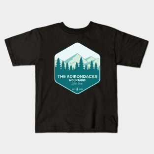 The Adirondacks Mountains Kids T-Shirt